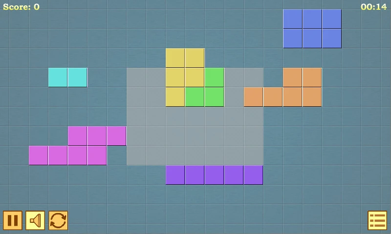 Blocks - Gameplay image of android game