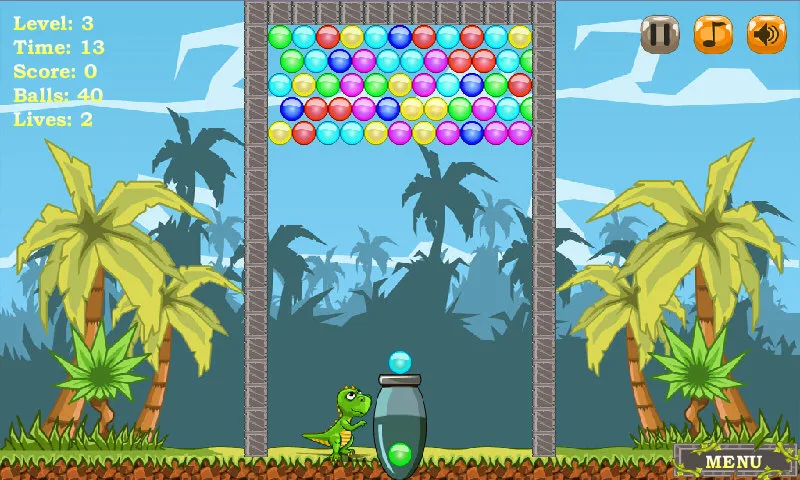 Bubble Shooter - Gameplay image of android game