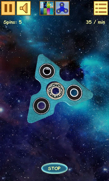 Fidget Spinner - عکس بازی موبایلی اندروید