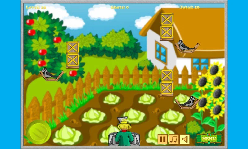 Garden Defender - Gameplay image of android game