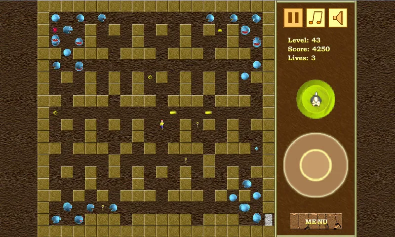 Gold Man - Gameplay image of android game