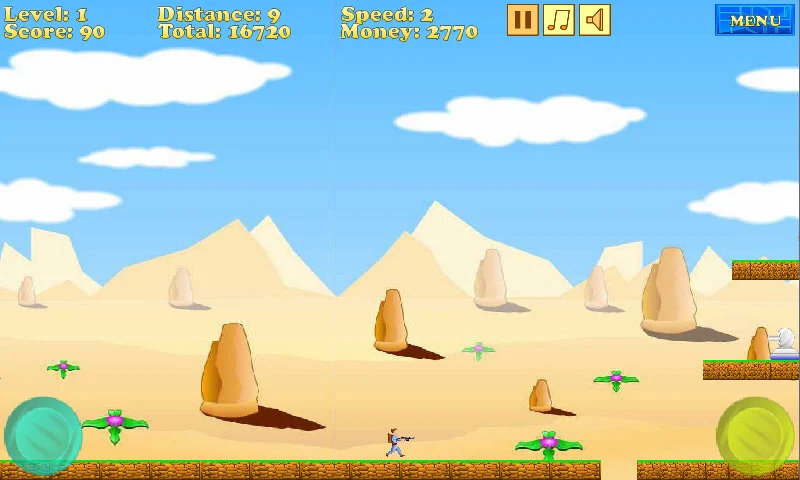 Jet Runner - Gameplay image of android game