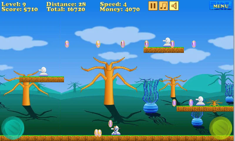 Jet Runner - Gameplay image of android game