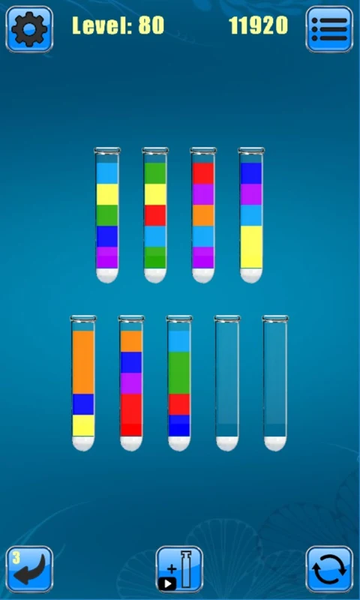 Water Sort - عکس بازی موبایلی اندروید