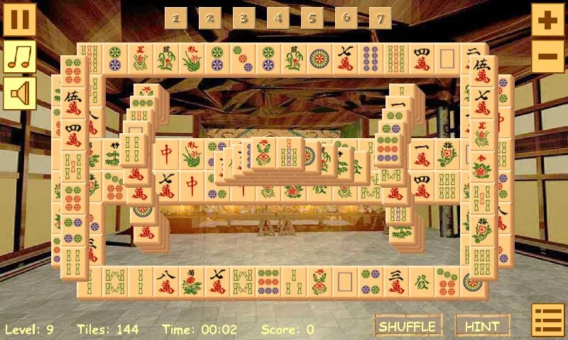 Mahjong - Gameplay image of android game