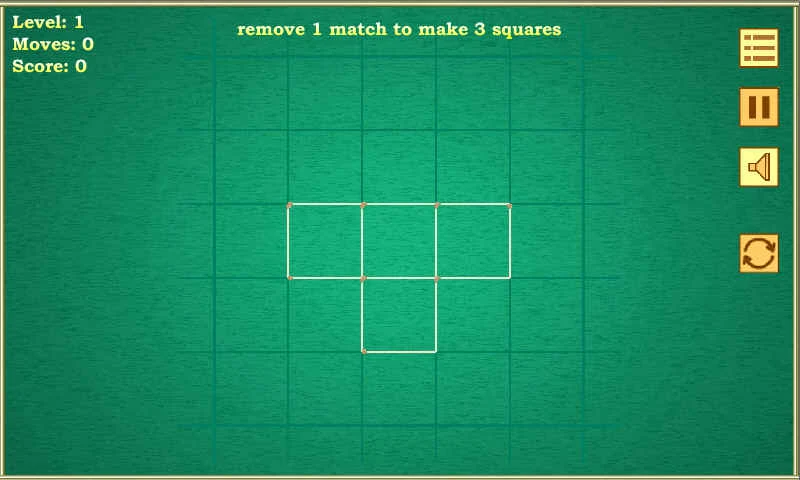 Matches Puzzles - Gameplay image of android game