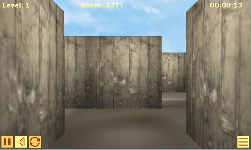 Maze 3D - Gameplay image of android game