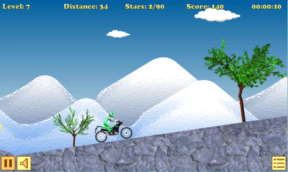 Motorbike Racing - Gameplay image of android game