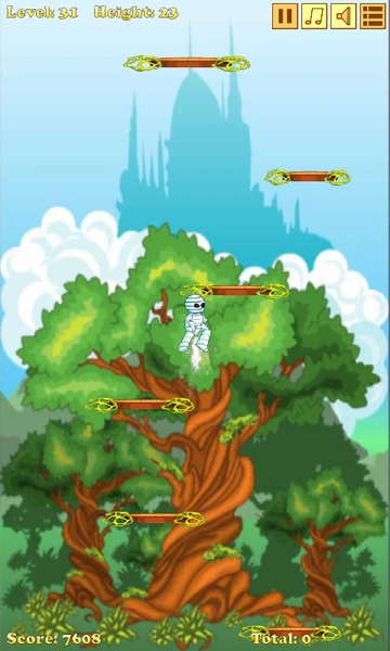 Mummy Jump - Gameplay image of android game