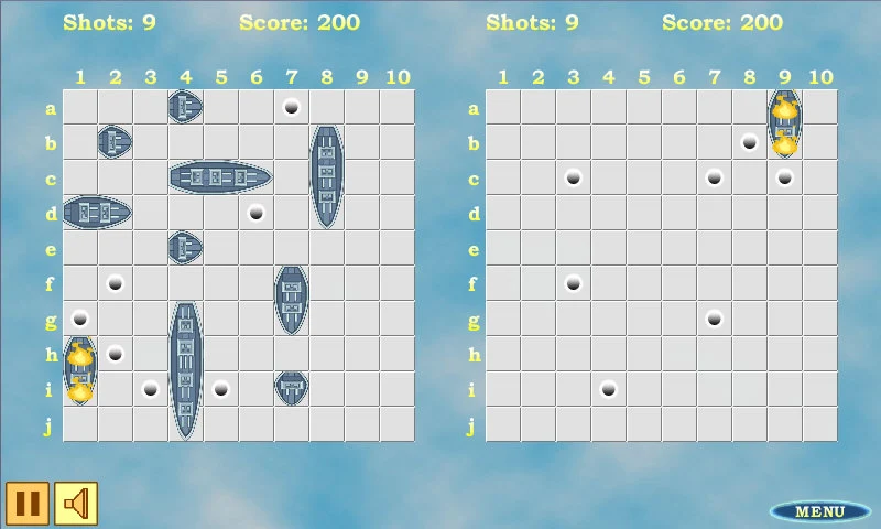 Sea Battle - Gameplay image of android game