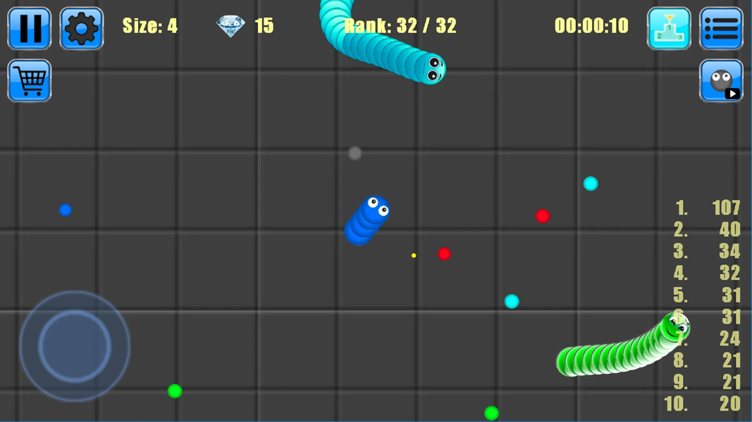 Snake - عکس بازی موبایلی اندروید