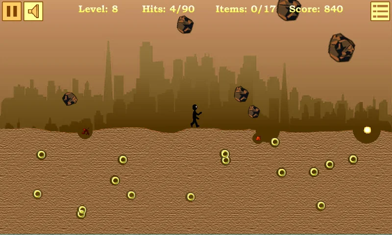 Stickman Survival - Gameplay image of android game