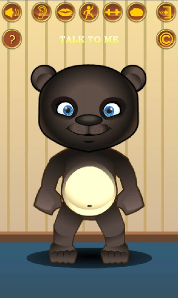 Talking Bear - Gameplay image of android game