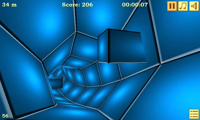 Tunnel Flight - Gameplay image of android game