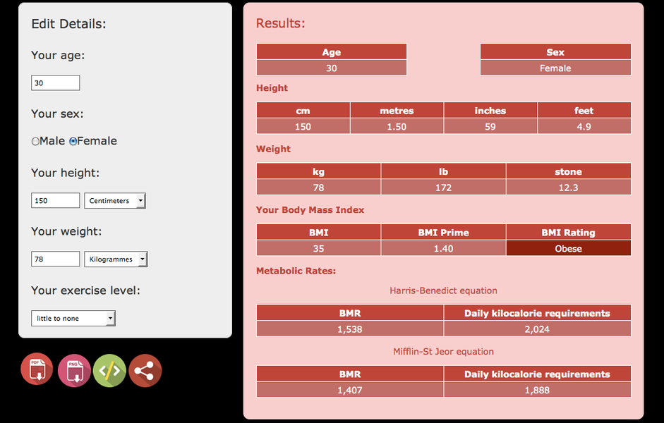 Health System Calculator - Image screenshot of android app