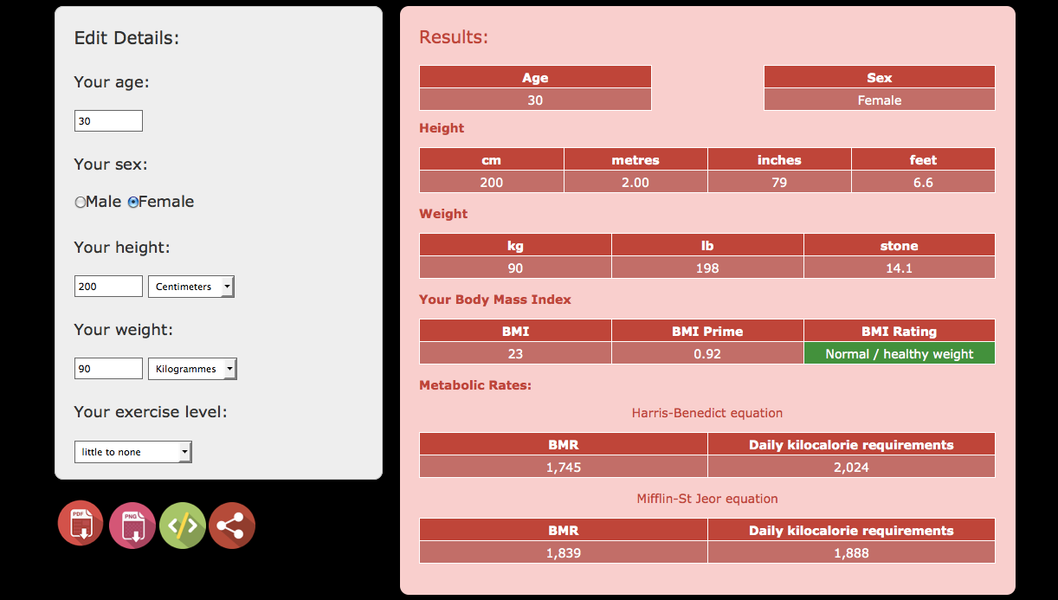 Health System Calculator - Image screenshot of android app
