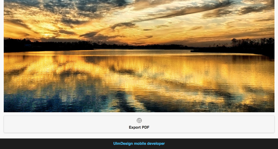 Image To PDF - Image screenshot of android app