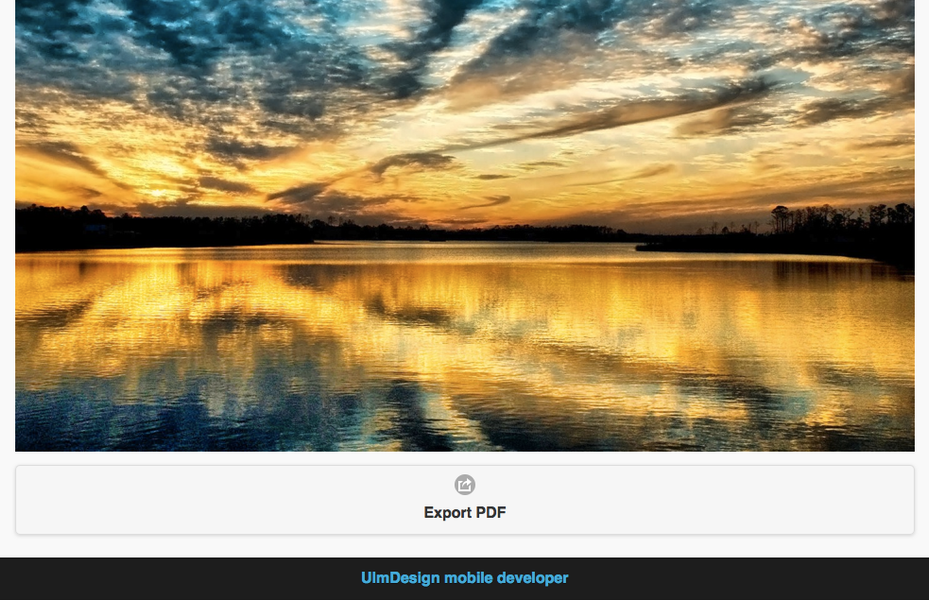 Image To PDF - Image screenshot of android app