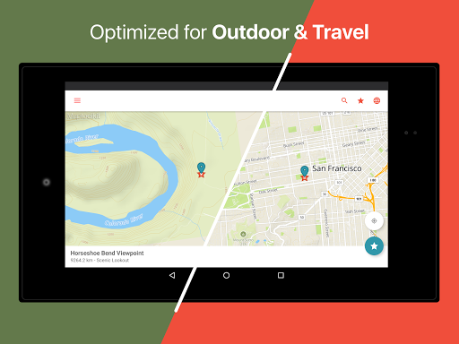CityMaps۲Go Offline maps - عکس برنامه موبایلی اندروید