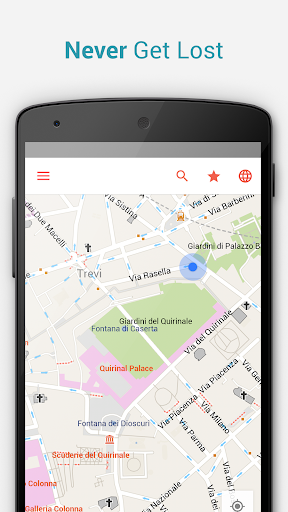 Rome Offline City Map - Image screenshot of android app