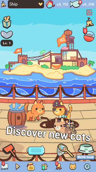 Pocket Cute Cats - عکس بازی موبایلی اندروید