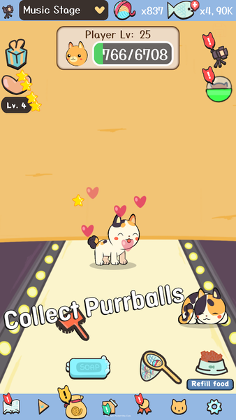 Pocket Cute Cats - عکس بازی موبایلی اندروید