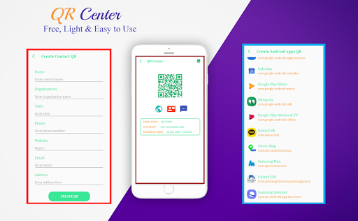 QR, Barcode Scanner, Reader - عکس برنامه موبایلی اندروید