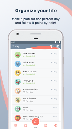 Tusk: task and habit manager - Image screenshot of android app