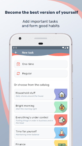 Tusk: task and habit manager - عکس برنامه موبایلی اندروید