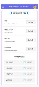 FFMaxx Headshot Hack Panel APK for Android Download