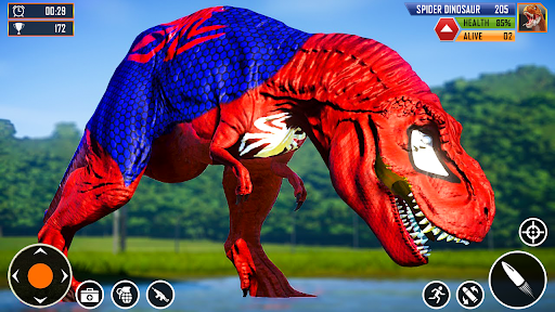 Shooting Dino Hunting Gun Game - Gameplay image of android game