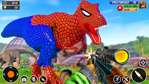 Wild Dino Shooting Hunter Game - عکس بازی موبایلی اندروید