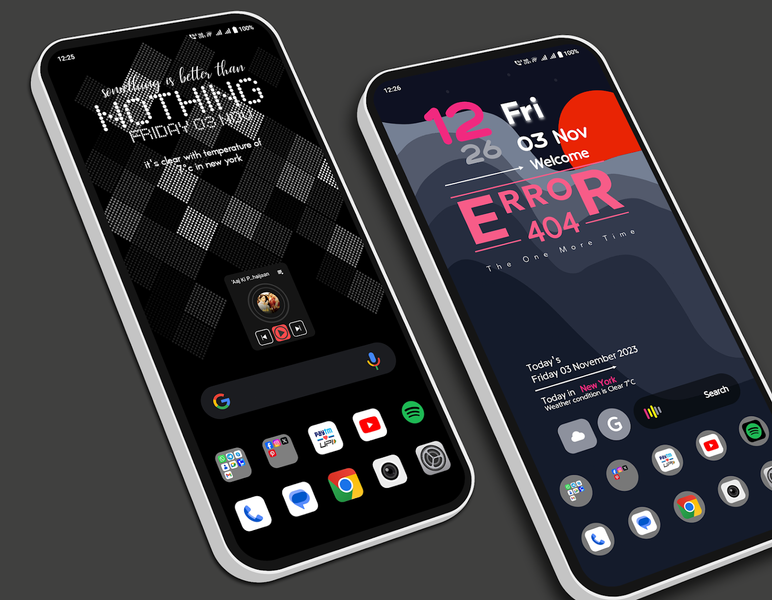 Dark Fusion Launcher - عکس برنامه موبایلی اندروید