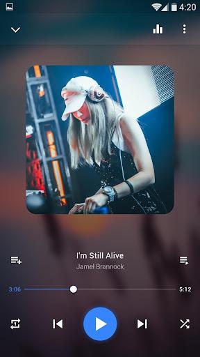 Music player - عکس برنامه موبایلی اندروید