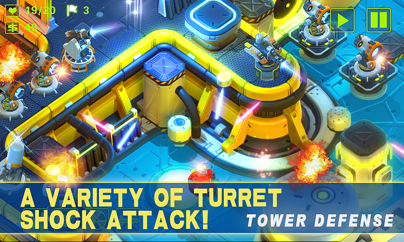 Ultimate Tower Defense - Gameplay image of android game