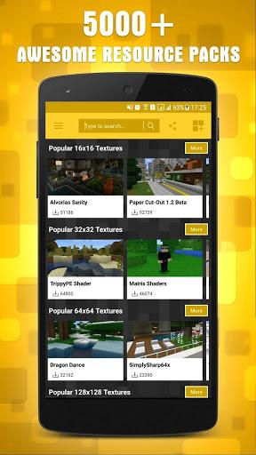Resources Pack for Minecraft - Image screenshot of android app