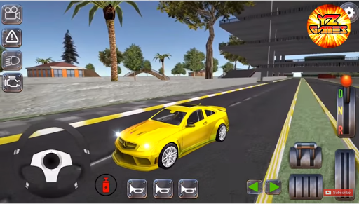 Super Cars Bugatti Mercedes Drift Simulator - Gameplay image of android game