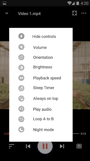 Video player - Image screenshot of android app