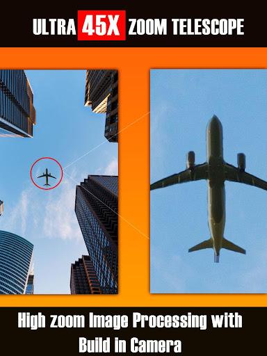 Ultra Zoom Telescope HD Camera - Image screenshot of android app