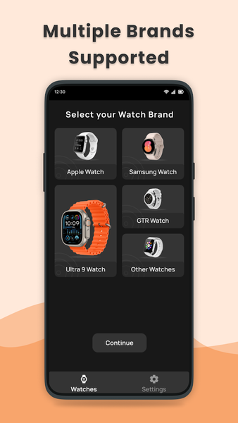 Ultra ۹ Smart Watch App - عکس برنامه موبایلی اندروید