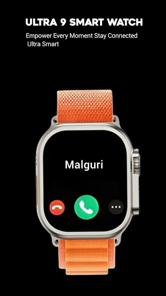 Ultra 9 Smart Watch App - Image screenshot of android app