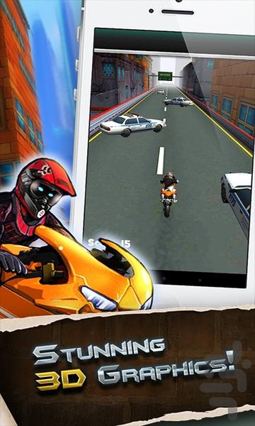 Ultra Moto Hero - Gameplay image of android game