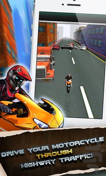 Ultra Moto Hero - Gameplay image of android game