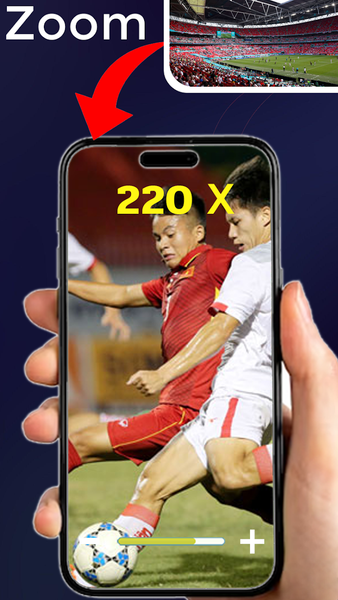 Ultra Zoom Camera HD - عکس برنامه موبایلی اندروید