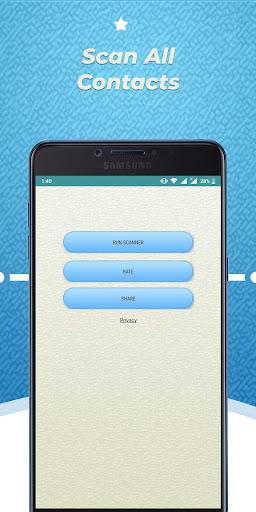 Recover deleted contact sim numbers - Image screenshot of android app