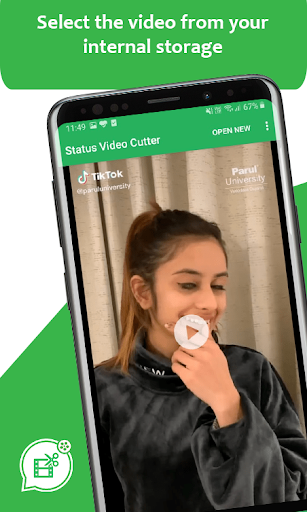 WhatsCut : Video Cut for Whatsapp, Story Splitter - Image screenshot of android app