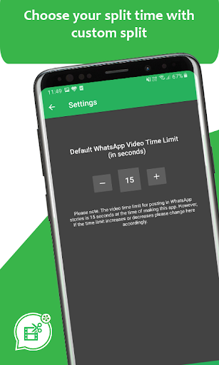 WhatsCut : Video Cut for Whatsapp, Story Splitter - Image screenshot of android app