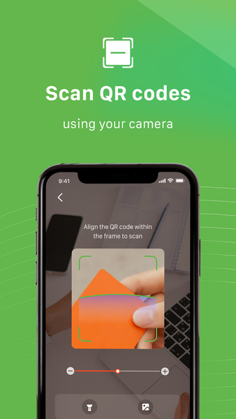 QR Tracker - Camera Code - Image screenshot of android app