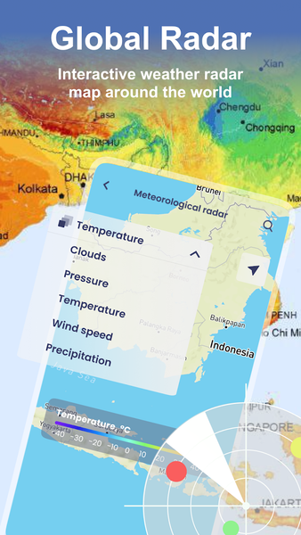 Local Weather - Radar, Widgets - عکس برنامه موبایلی اندروید