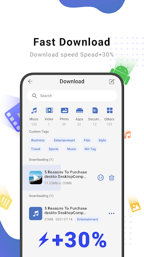 Ume Browser - Fast & Private - عکس برنامه موبایلی اندروید